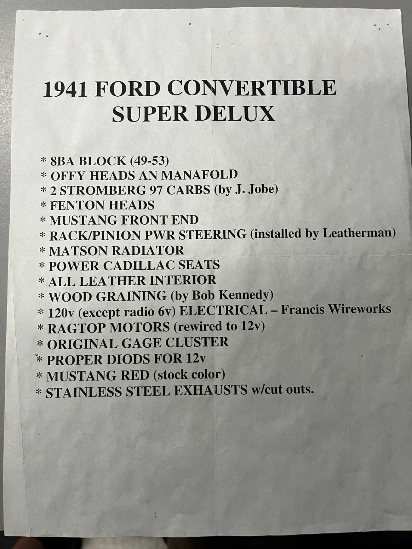 Ford Super Delux Image 68